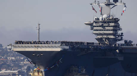 Trump afirma que una "maravillosa Armada" se dirige hacia Irán