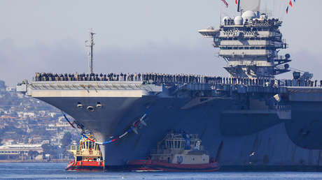 Trump afirma que una "maravillosa Armada" se dirige hacia Irán