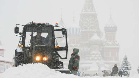 Así fue la reacción cálida del presidente sirio a la nevada anomal en Moscú