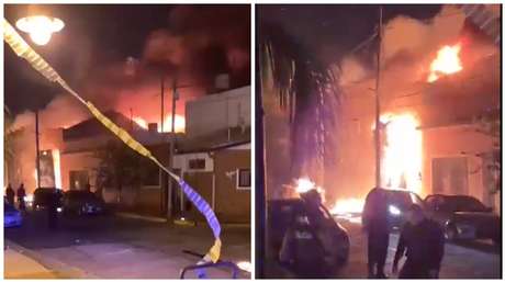 VIDEOS: Gran explosión e incendio en Buenos Aires