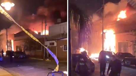 Gran explosión e incendio en Buenos Aires (VIDEOS)
