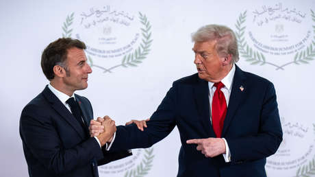 "Lo haré": Trump cuenta cómo hizo ceder a Macron con el vino y el champán