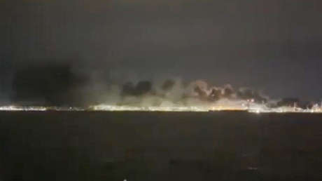 Se desata un incendio en una refinería en Turquía (VIDEOS)