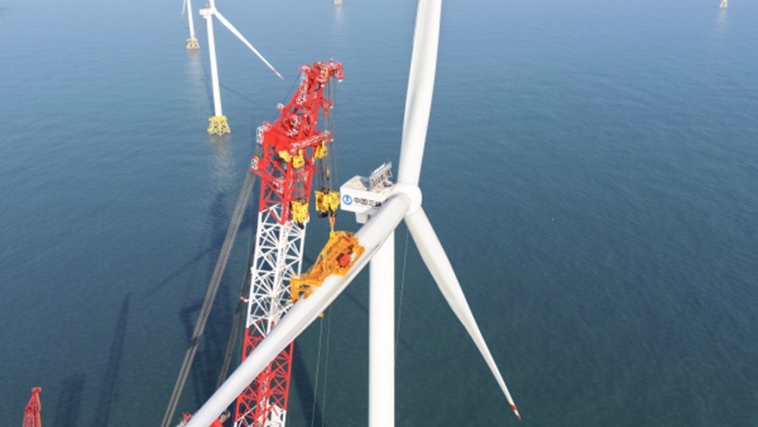 China pone en marcha la turbina eólica marina más potente del mundo
