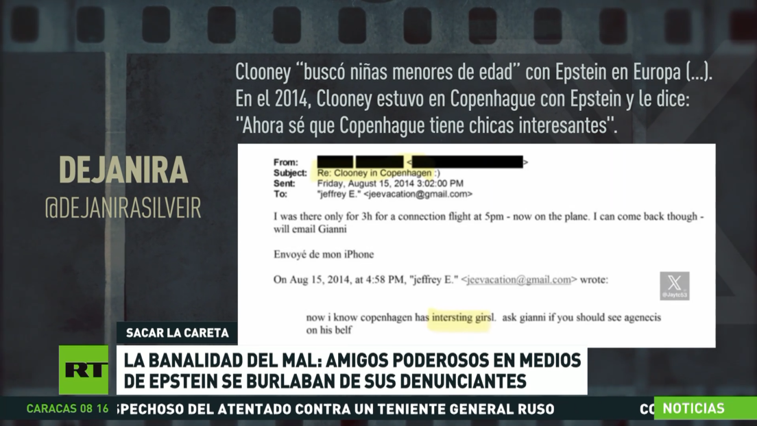 La banalidad del mal: amigos poderosos de Epstein se burlan de sus denunciantes