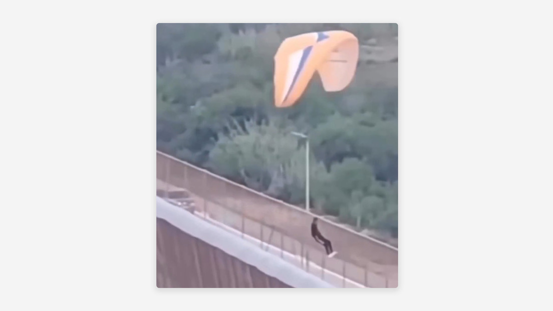Un inmigrante intenta entrar a España con un parapente pero acaba detenido