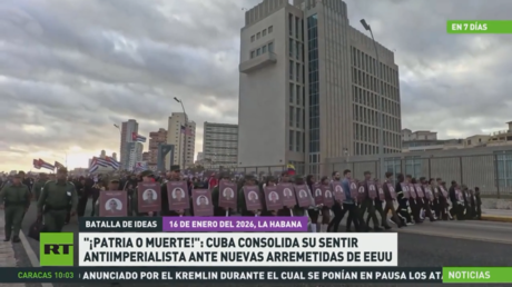 Cubanos se levantan ante las amenazas de EE.UU. y en medio del apoyo internacional