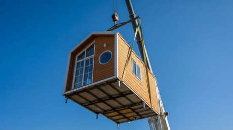 VIDEO: Las posibilidades de que una casa caiga del cielo son escasas (pero sí, existen)