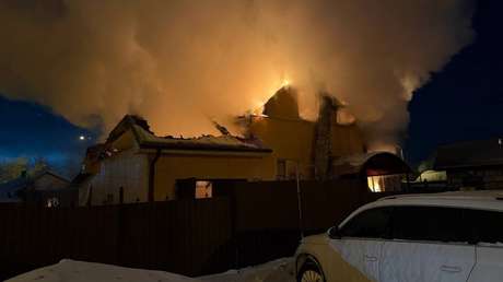 Dos muertos tras un ataque de Kiev contra una casa en Rusia