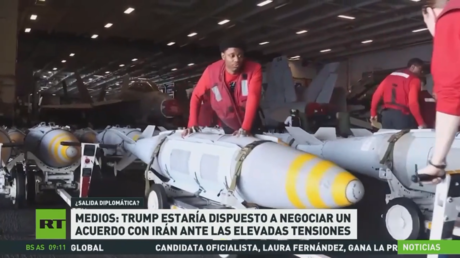 Medios: Trump estaría dispuesto a negociar un acuerdo con Irán ante las elevadas tensiones