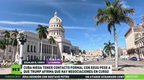 Cuba niega tener contacto formal con EE.UU. pese a que Trump dice que hay negociaciones en curso