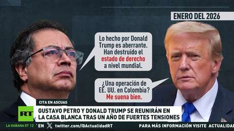 Petro y Trump se reunirán en la Casa Blanca tras un año de fuertes tensiones