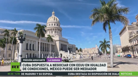 Cuba dispuesta a negociar con EE.UU. en igualdad de condiciones, México puede ser mediador