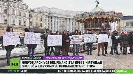 Tráfico de personas: la sombra de negocios secretos de Epstein llega a Ucrania