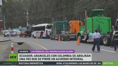 Ecuador: Aranceles con Colombia se abolirán una vez que se firme un acuerdo integral