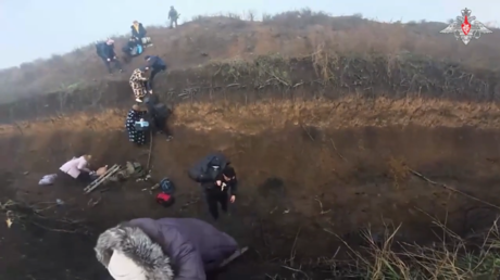 VIDEO: Rusia evacúa a civiles bajo fuego ucraniano