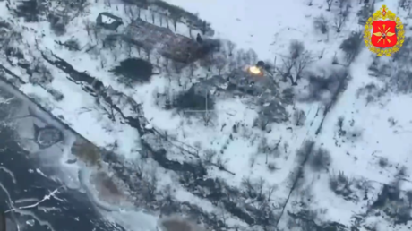 VIDEO: Drones rusos descargan su poderío sobre toda la línea del frente