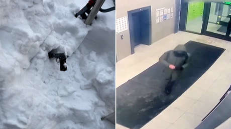 VIDEO: El autor del ataque contra el general ruso, grabado en el lugar del crimen