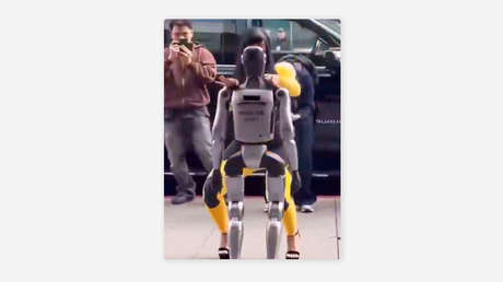 VIDEOS: Rapera le hace un baile a un robot, pero el resultado no le impresiona y pasa esto