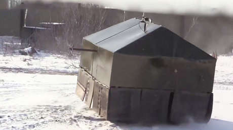 VIDEO: Así funciona el prototipo robótico ruso antidrones con cables de acero giratorios