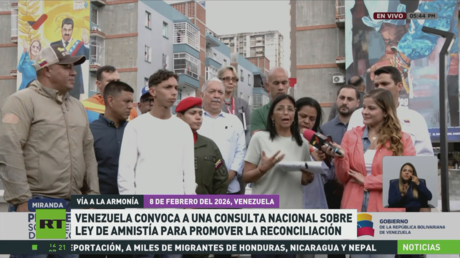 Venezuela convoca a una consulta nacional sobre Ley de Amnistía para promover la reconciliación