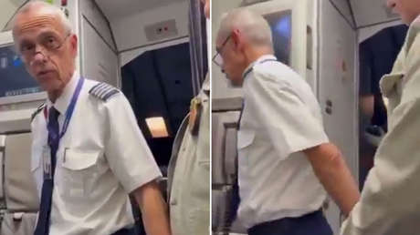 VIDEO: Arrestan a piloto acusado de pedofilia ante pasajeros atónitos antes del despegue