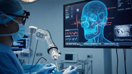 ¿Errores médicos no humanos?: saltan las alarmas por el uso de IA en cirugías