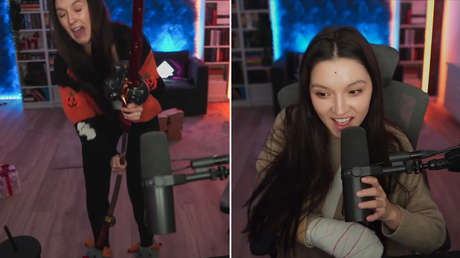 Casi se corta los dedos en directo (VIDEO)