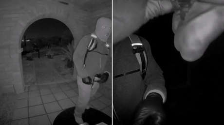 VIDEO: Espeluznantes imágenes del sospechoso que secuestró a la madre de una presentadora en EE.UU.