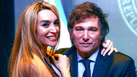 La actriz ex de Milei llora en TV porque la quieren "ensuciar" por su relación con el presidente