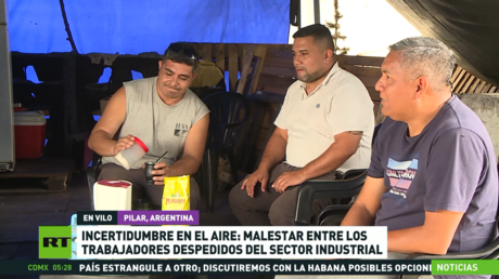 Malestar entre los trabajadores argentinos despedidos del sector industrial