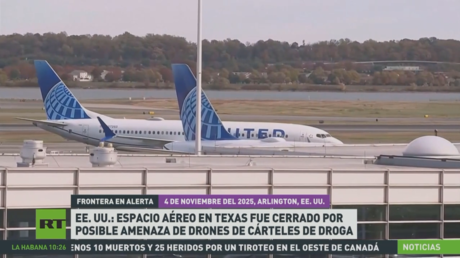 EE.UU.: Cierran espacio aéreo en Texas por posible amenaza de drones de cárteles de droga