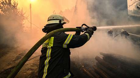 Un ataque ucraniano provoca un incendio en una instalación del Ministerio de Defensa ruso