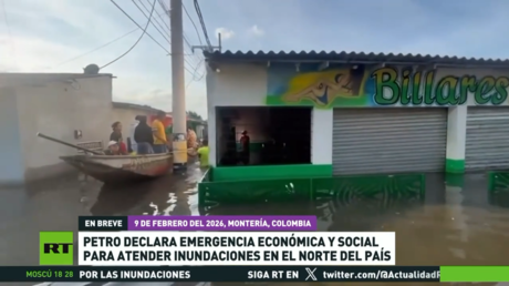 Petro declara emergencia económica y social para atender inundaciones en el norte del país