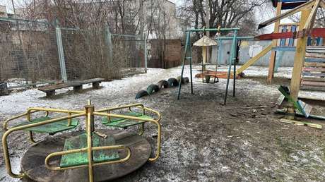 Rusia halla y desactiva un proyectil ucraniano con temporizador y detonador en un parque infantil