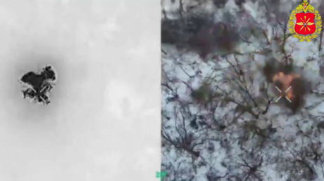 VIDEO: Drones rusos arrasan artillería, búnkeres y un Caesar francés