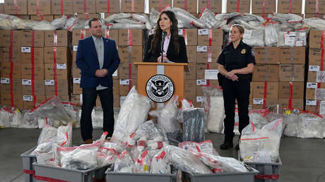 La 'cazamigrantes' de Trump muestra más de 1.700 millones de dosis letales de fentanilo y de cocaína (FOTOS)