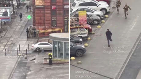 VIDEO: Astuta maniobra de un ucraniano para huir de movilización forzosa