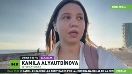 Estudiante rusa en Cuba destaca espíritu alegre y solidario del pueblo a pesar de la adversidad