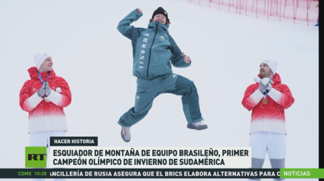 Esquiador de montaña brasileño, primer campeón olímpico de invierno por Sudamérica