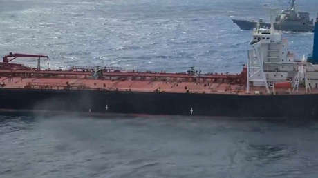 EE.UU. incauta un petrolero que intentó "desafiar" el bloqueo de Trump a Venezuela (VIDEO)