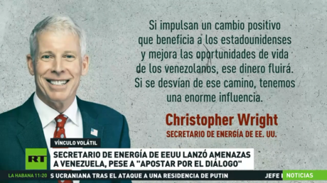 Secretario de Energía de EE.UU. lanzó amenazas a Venezuela, pese a "apostar por el diálogo"