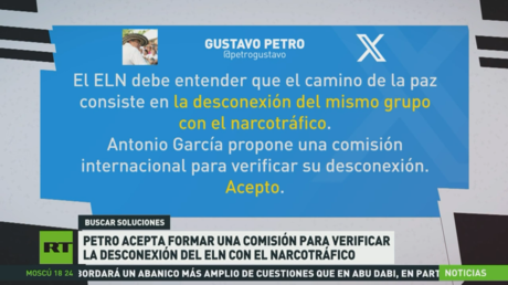 Petro acepta formar una comisión para verificar la desconexión del ELN con el narcotráfico