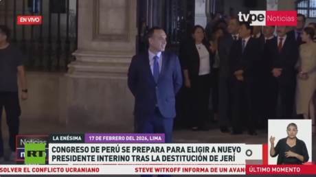Congreso de Perú se prepara para elegir nuevo presidente interino tras la destitución de Jerí