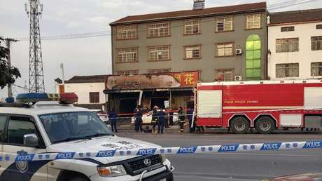 VIDEO: Explosión mortal en una tienda de fuegos artificiales en China