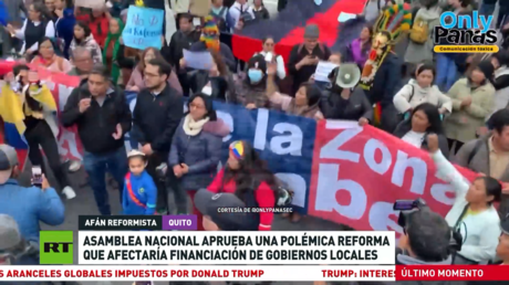 Asamblea Nacional de Ecuador aprueba polémica reforma