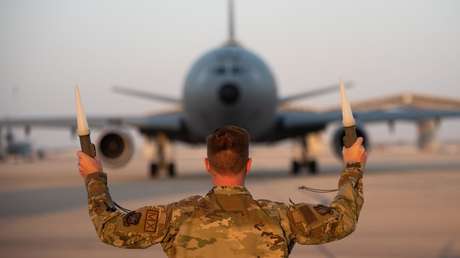 IMÁGENES SATELITALES captan decenas de aviones militares de EE.UU. que en Oriente Medio amenazan con atacar Irán