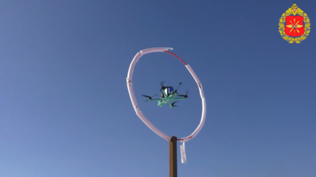 VIDEO: El Ejército ruso perfecciona sus habilidades en el manejo de drones