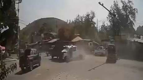 VIDEO de una brutal emboscada de blindados del CJNG a la Guardia Nacional en México