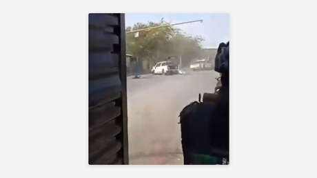 VIDEO EN PRIMERA PERSONA de los fuertes enfrentamientos armados en México tras la muerte del Mencho